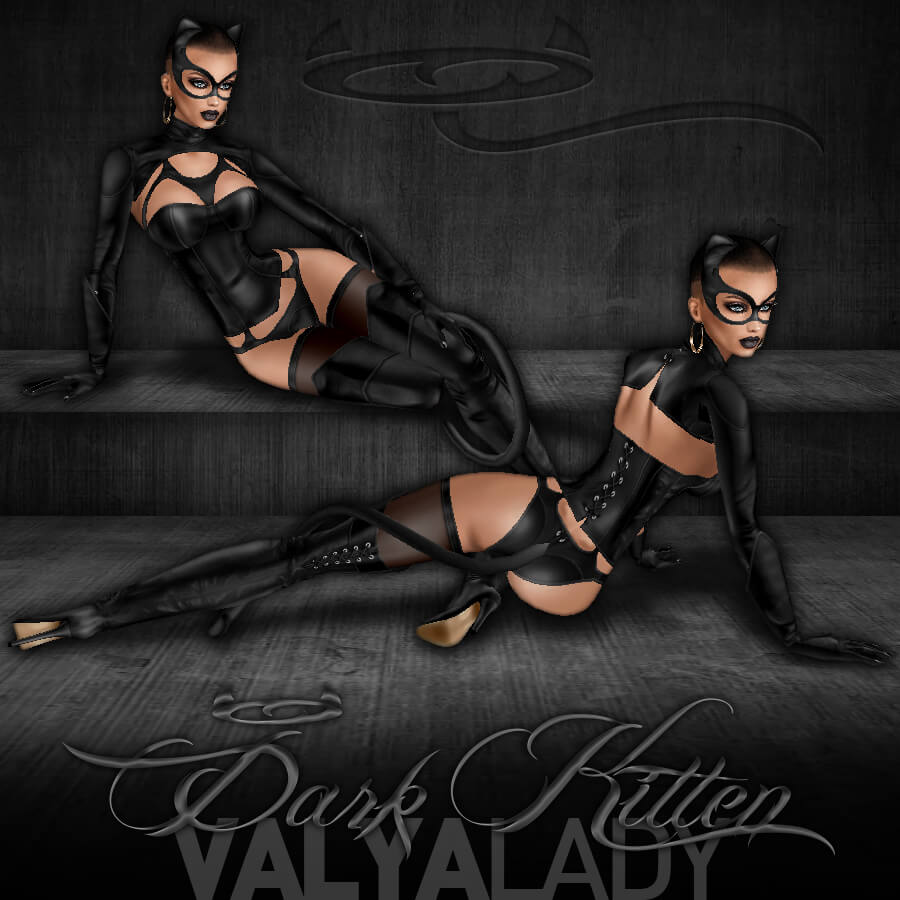 Dark Kitten by ValyaLady
