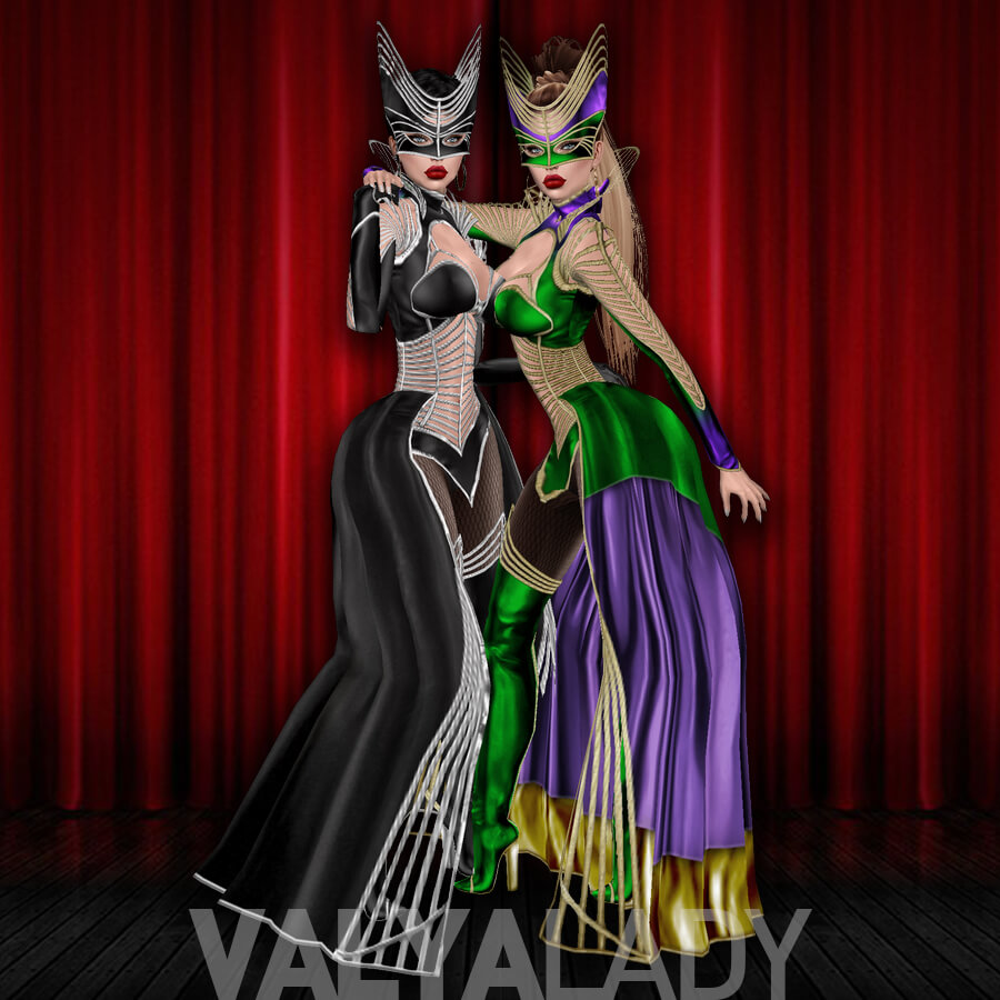 Mardi Gras and Fatal Venetian Carnival by ValyaLady