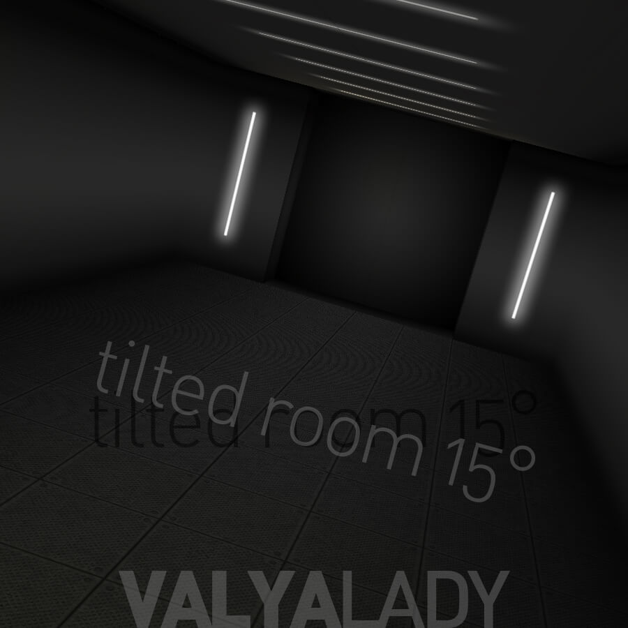 Tilted Photo Room by ValyaLady
