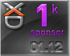XD Sponsor Sticker 1k