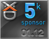 XD Sponsor Sticker 5k